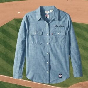 Levi Strauss New York Yankees Long Sleeve Denim